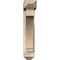 Ekena Millwork Imperial Arts and Crafts Smooth Bracket w/ Offset Brace, Douglas Fir, 5 1/2"W x 24"D x 28"H BKT0604X24X28IMP03SDF - alternate 3